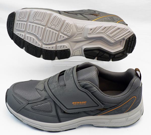 【ダンロップ29cm】【送料込】超幅広6E：リファインド M2023：グレー(DM2023)：ビッグサイズ：大きいサイズ：スニーカー29cm