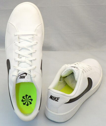 【ナイキ33cm】【送料込】コート ロイヤル 2 NN:白×黒(DH3160 101 COURT ROYALE 2 NN):ビッグサイズ:大きいサイズ:スニーカー33cm