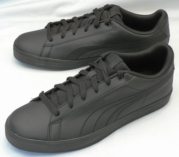 【プーマ30cm】【送料込】V コート バルク EB:黒(389908 02 V Court Vulc EB):ビッグサイズ:大きいサイズ:スニーカー30cm