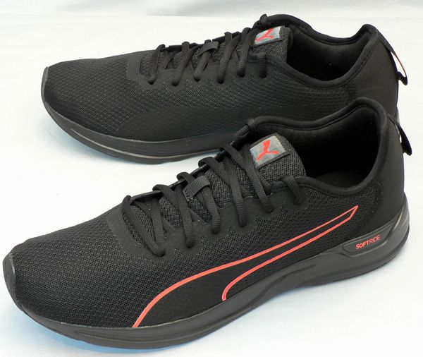 【プーマ31cm】【送料込】アクセント：黒×暗ピンク(195515 02 Accent)：ビッグサイズ：大きいサイズ：スニーカー31cm