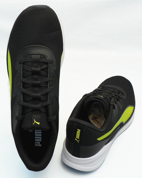 【プーマ31cm】【送料込】ナイトランナーV3：黒×ライム(310040 10 Night Runner V3)：ビッグサイズ：大きいサイズ：スニーカー31cm