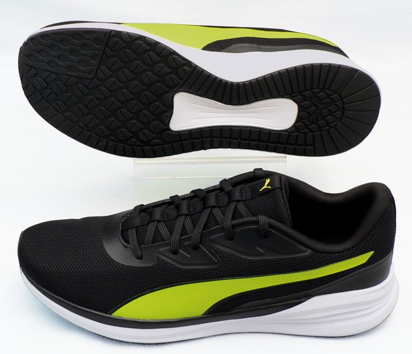 【プーマ31cm】【送料込】ナイトランナーV3：黒×ライム(310040 10 Night Runner V3)：ビッグサイズ：大きいサイズ：スニーカー31cm