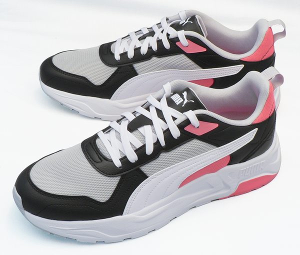 【プーマ29cm】【送料込】トリニティ2 LT：グレー×白×黒×ローズ(400231 08 Trinity 2 LT)：ビッグサイズ：大きいサイズ：スニーカー29cm
