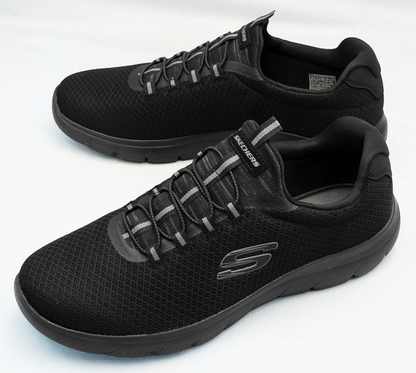 【スケッチャーズ31cm】【送料込】サミッツ：黒(52811/BBK SUMMITS)：ビッグサイズ：大きいサイズ：スニーカー31cm