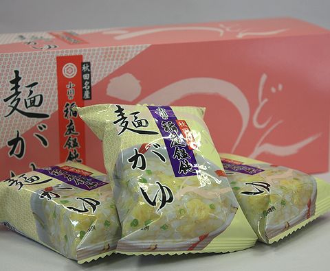 稲庭うどんの「麺がゆ」　20g入り×10袋 auc-ogachu-10000059 秋田うまいもん屋 サンプル画像2