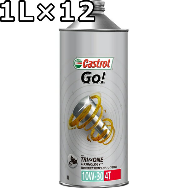 JXg[ Go! 4T 10W-30 MA 1L~12  s Ԏws Castrol Go! 4T