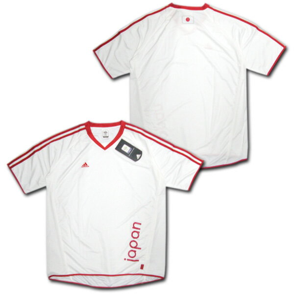 【ドイツW杯公式】adidas 日本代表・3ストライプシャツ アディダス 【在庫の限り】安売り サッカー 用品 セール