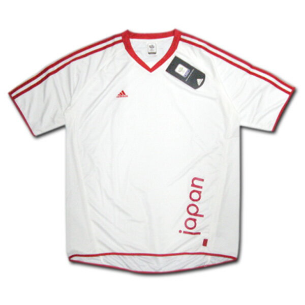 【ドイツW杯公式】adidas 日本代表・3ストライプシャツ アディダス 【在庫の限り】安売り サッカー 用品 セール