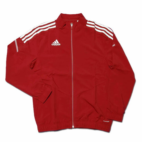 【加工対応可能】 Condivo21 Primegreen プレゼンテーションジャケット 赤 adidas 【メール便送料無料】安売り サッカー 用品 セール