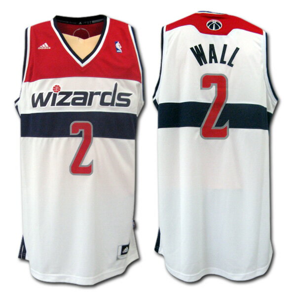 【メール便送料無料】【NBA】ワシントン・ウィザーズ 　wizards　#2 WALL　ジョン・ウォール　SWINGMANジャージ　adidas