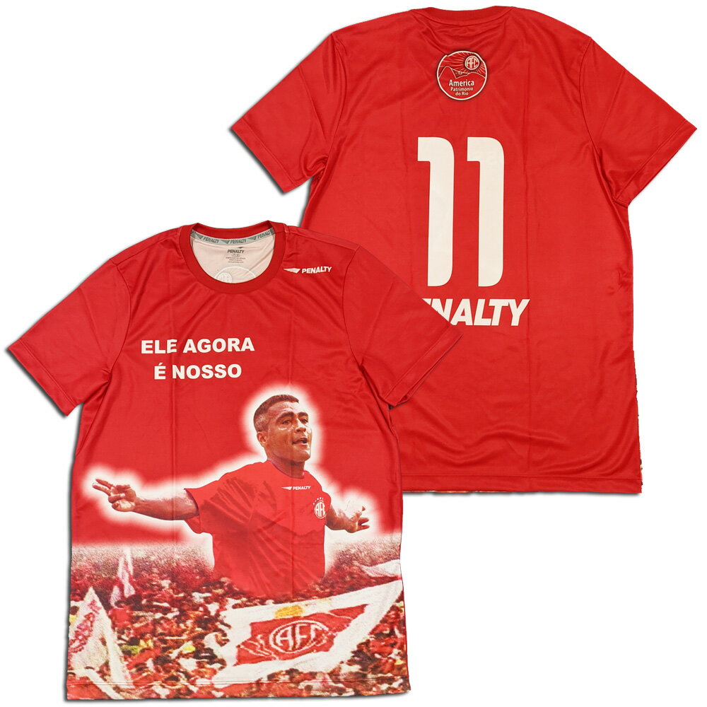 アメリカFC (リオデジャネイロ) 2009 #11 ロマーリオ 現役最終・特別仕様ユニフォーム ペナルティ製通販 サッカー 用品 セール