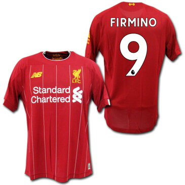 19/20　リバプール　ホーム（赤）　＃9　FIRMINO　フィルミーノ　ニューバランス 【メール便送料無料】