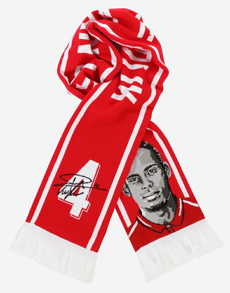 【欧州直輸入】　リバプール公式　Virgil ファンダイク　ニットマフラー【2990円+税】のサムネイル