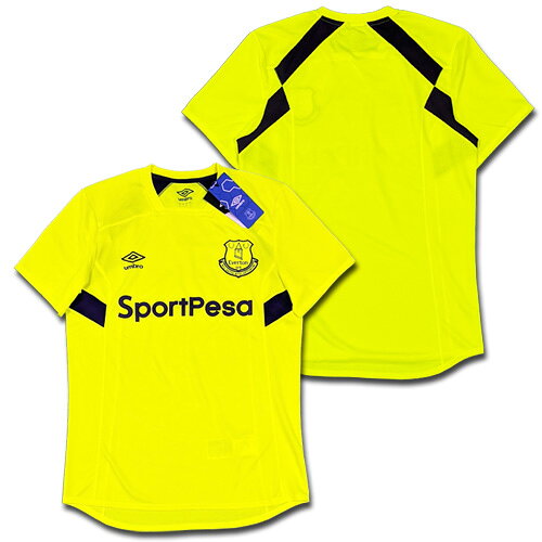 エバートン トレーニングユニフォーム・蛍光イエロー 17/18 umbro 【3999円+税】通販セール サッカー 用品 セール