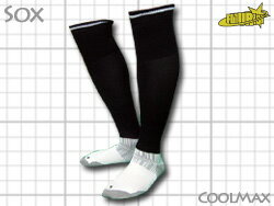 【選手仕様】　最高級ソックス Coolmax FreshFX採用　コンプレッション系モデル　当然・左右足・区別あり　FUTURIST製
