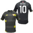 【サイン入りポストカード付】セビージャ 15/16 3rd(黒/黄) #10 REYES レジェス ニューバランス製【メール便送料無料】