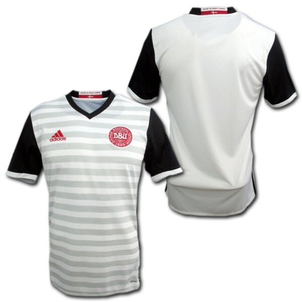 デンマーク代表 2016 アウェイ(白) アディダス【メール便送料無料】