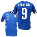 イタリア代表　2014　ホーム（青）　#9　BALOTELLI　バロテッリ　PUMA製　【ネーム＆ナンバー付モデル】