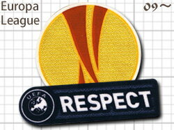 09/10シーズン以降　ヨーロッパリーグ + リスペクト(respect)　パッチ　【単品販売】