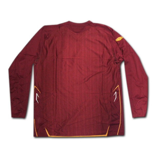 07/08 ハート・オブ・ミドロシアン ホーム (エンジ) 長袖 UMBRO製通販セール サッカー 用品 セール