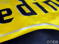 AEKアテネ　07/08　ホーム (黄色)　#36 edinho　エジーニョ　フルスポンサー　Puma製