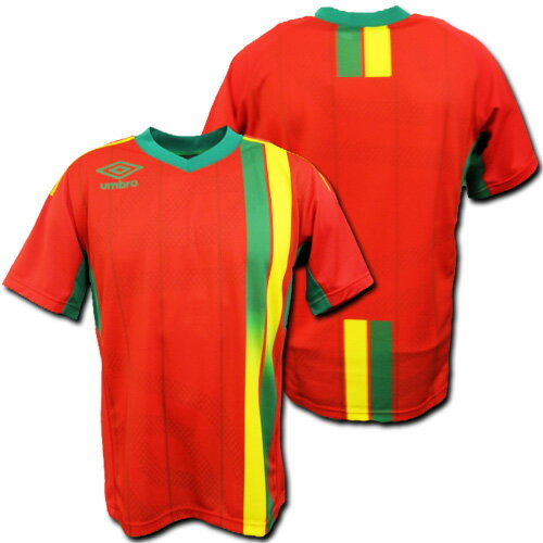 umbro チームオーダー対応 トレーニングユニフォーム 赤 UBS7426通販 サッカー 用品 セール