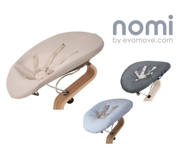 【送料無料】エボムーブ evomove　Nomi BABY ノミベビー＋マットレスセット　0～6ヶ月ぐらいまで 【商品検品・包装発送】　ストッケトリップトラップ デザイナー　北欧デザイン 【商品代引き不可】　【楽ギフ_包装／楽ギフ_のし】