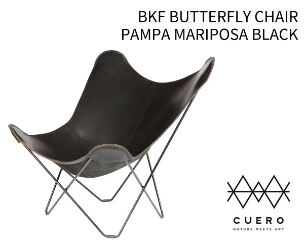 CUERO BKF Хե饤 ѥ ޥݥ ֥å ʤᤷ CUCUERO-P1 BKF BUTTERFLY CHAIR PAMPA MARIPOSA BLACK̵