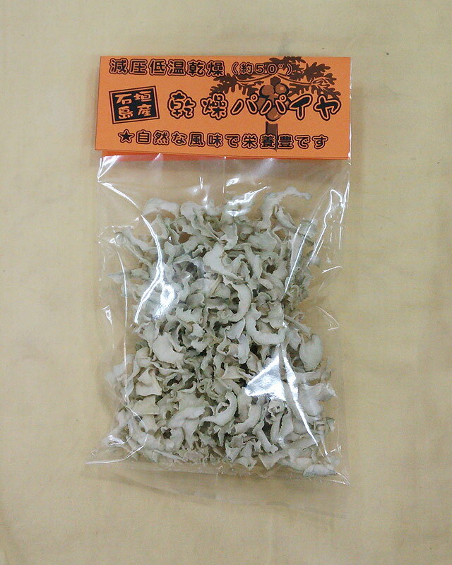 石垣島産 乾燥パパイヤ(30g) 沖縄・石垣島の味