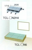 箱畳 ユニット畳 収納 【楽座(プランL-3)三畳タイプ引出なし】TCL-□N6