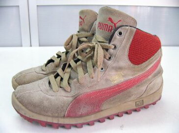 ★ボリューム感【PUMA/プーマ】26cm□MARYTO HI/マリトハイ□PX2248-8385□スエードスニーカー□グレー系□ごつめ□一部難あり格安♪【中古】【あす楽可】