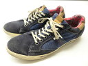 【VANS LYCAON】US8H/EUR42/26.5cm◇カジュアルスニーカー◇ネイビー◇バンズ/ヴァンズ◇V2961SW◇スエード×フェルト【中古】