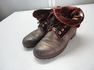 【中古】【あす楽可】Timberland【ティンバーランド】■レディース■ショートブーツ■6（23.0cm程度）■ブラウン■メンズライクなかっこいい一足♪