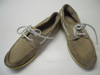 【中古】【あす楽可】◎Journal Standard/ジャーナルスタンダード★☆★メンズモカシン/デッキシューズ▼42/27.0cm程度▼ブラウンベージュ▼ス...