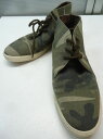 【中古】【あす楽可】Clae/クレー■チャッカー ストレイホーン テキスタイル CLA01274/スニーカー■26.0cm/USA8/UK7/EUR41■迷彩柄...