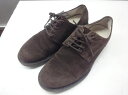 united arrows/ユナイテッドアローズ■40(25.0cm程度)■green label relaxing グリーンレーベルリラクシング スエード カジュアルシューズ レースアップ 編み上げ ドレス ビジネス 8586■BROWN/ブラウン/茶■天然皮革(本革/スエードレザー)◎ポルトガル製☆【中古】(4)