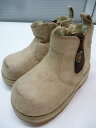 【中古】【あす楽可】OSHKOSH/オシュコシュ■スパイク付スエードブーツ 3K-46■15.0cm■ベージュ×ブラウン■サイドゴアとサイドファスナーでお子様に...