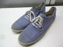 【中古】BEAUTY&YOUTH UNITED ARROWS/ビューティーアンドユース ユナイテッドアローズ■メンズキャンバススニーカー■ブルー■カジュアルシーンに欠かせない定番の一足♪