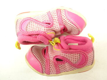 new balance/ニューバランス■13.0cm■STEP PINK FLAMINGO FD506PFI ベビー キッズ 両側 ベルクロ マジックテープ シューズ スニーカー■PINK/YELLOW/WHITE/ピンク/イエロー/ホワイト/黄色/白色■とても可愛らしいデザイン、カラーリング☆【中古】