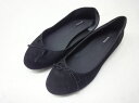 RANDA/ランダ■23.0cm■ストレスフリー ベーシックバレエシューズ フラット ローヒール パンプス■ブラック■履き心地にこだわったベーシックなバレエシューズ☆高反発クッションの上に低反発クッションを重ねた2層クッションとクッションライニングを使用◎【中古】(4)