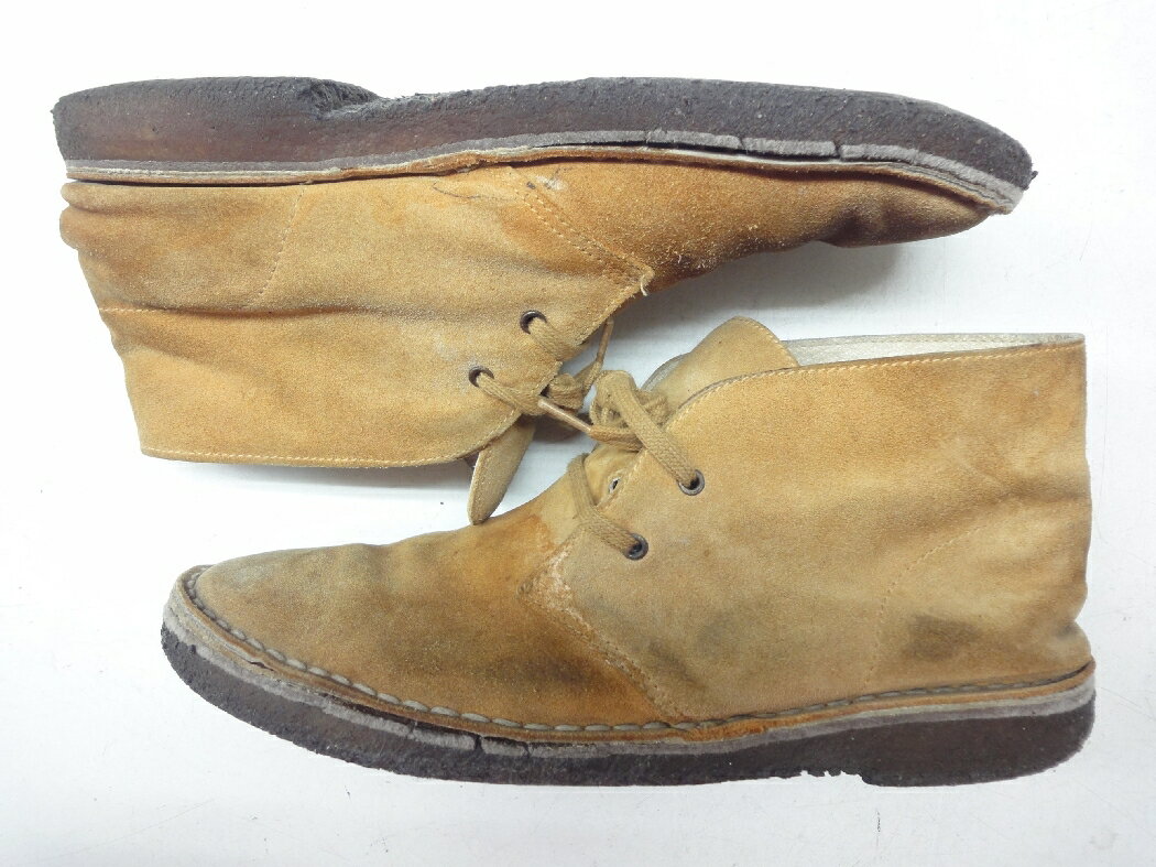 BARRY'S/バリーズ■41(25.5cm)■デザートブーツ スエード チャッカ アンクル丈 1■BROWN/ブラウン/茶■天然皮革(スエード)◎スペイン製☆【中古】