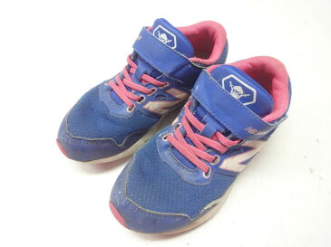 new balance/ニューバランス■18.5cm■HANZO V A1 PXHANVA1M ハンゾー ジュニア 子供用 陸上 ランニングシューズ ベルクロ マジックテープ 面ファスナー ローカット スニーカー■着脱のしやすい面ファスナー＆ゴムシューレースで展開するキッズ向け“HANZO”☆【中古】