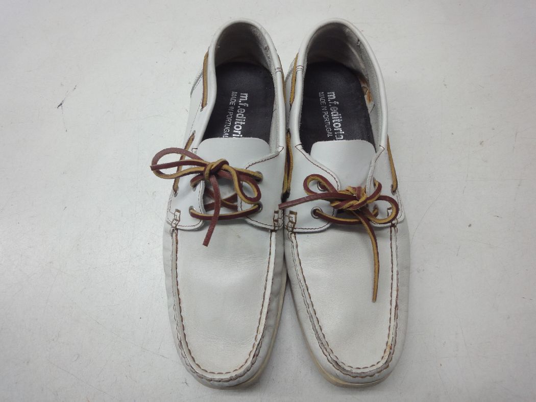 m.f.editorial/エムエフエディトリアル◆メンズ デッキシューズ◆26.0cm程度【中古】