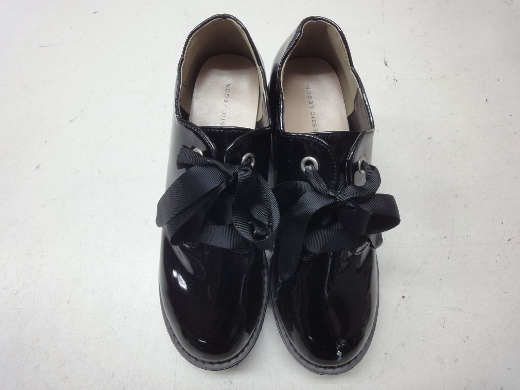 ☆美品☆MAJESTIC LEGON/マジェスティックレゴン◆レディース ボリュームレースアップシューズ◆M/23.0cm～23.5cm◆1086117802-3【中古】