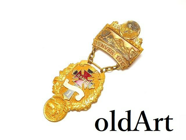 一点物 記念メダル 入手困難 メソニック クロス オフィシャル コレクション 年代物 ジュエリー コレクション ジャケット コート バッグ 飾りなどに Usa製 1913年代 当時物 アンティーク フリーメイソン テンプル騎士団 勲章 十字架 クロス バッジ 徽章 M 中古