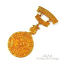 1908年代アンティークピシアス騎士会スカルFCB勲章バッジ徽章【M-11785】【中古】【送料無料】