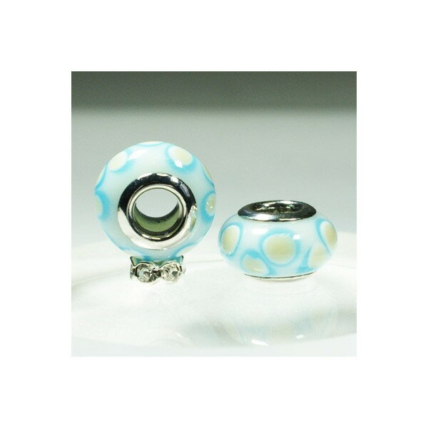 トンボ玉 　清水玉　8x14mm　1個　アクセサリーパーツ　手芸用品　和物