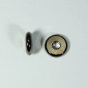 メタルパーツ Bブラック7x2mm 6個 穴2mm アクセサリーパーツ 手芸用品