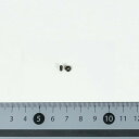 メタルパーツ　スベーサー ドーナツブラック4x1.5mm　10個　穴1.5mm　アクセサリーパーツ　手芸用品　プレスレット　ネックレス 2