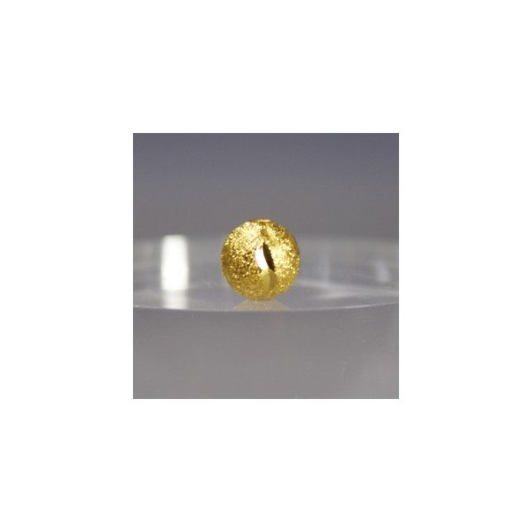 印度珠 - メタルパーツ　デザイン玉　ゴールド　8mm　6個　アクセサリーパーツ　手芸用品　手作りネックレス